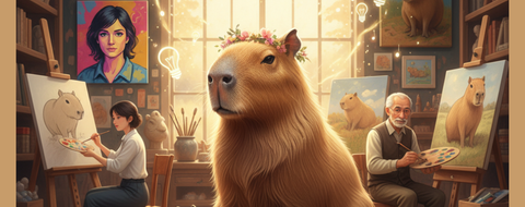 Capybara et art : une source d’inspiration