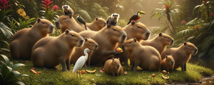 Capybara : symbole de paix et communauté