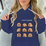 Pull Capybara Adulte Unisexe Bleu Marine