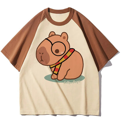Tshirt Capybara Femme Harry Potter