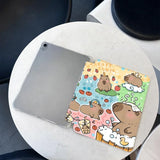 Coque Ipad Capybara Chill