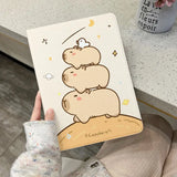 Coque Ipad Capybara Empilés - CapyStack