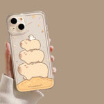 Coque Transparente Samsung Capybara Famille