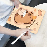 Coque Ipad Capybara Cute