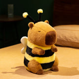 Peluche Douce Capybara Abeille