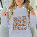 Pull Capybara Adulte Unisexe Gris