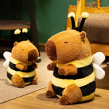 Peluche Douce Capybara Abeille