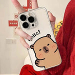 Coque Transparente Samsung Capybara Hello