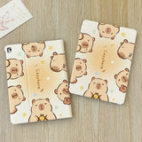 Coque Tablette Ipad Capybara Kawaii