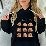 Pull Capybara Adulte Unisexe Noir