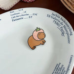 Capybara Pin’s - Fraise