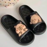 Slipper Capybara Beige
