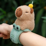 Peluche Bracelet Capybara Crocodile