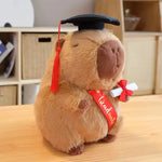 Doudou Capybara Chill Marron 25cm