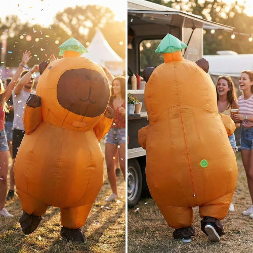 Déguisement Capybara Gonflable | Capybara Boutique