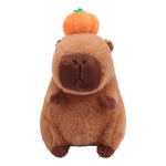 Peluche Capybara Citrouille Kawaii
