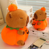 Grosse Peluche Capybara Halloween