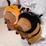 Peluche Capybara Halloween Citrouille