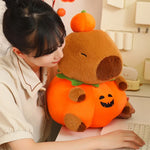 Grosse Peluche Capybara Halloween