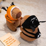 Peluche Capybara Halloween Citrouille