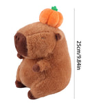 Peluche Capybara Citrouille Kawaii