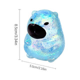 Squishy Capybara Galaxie Transparent