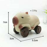 Squishy Capybara à Roulettes Anti-Stress