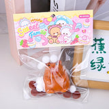 Squishy Capybara Sweet Family - Collection Kawaii